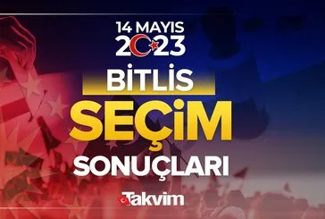 Bitlis seçim sonuçları!