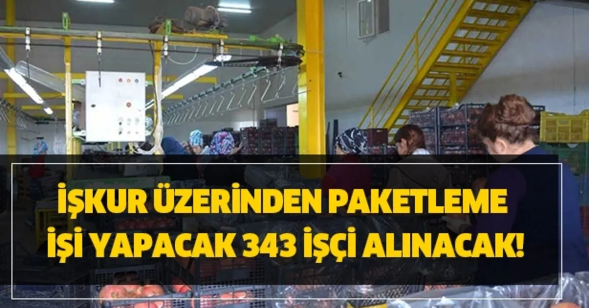 Iskur Is Ilanlari Iskur 1 Subat Yuzlerce Paketleme Iscisi Alim Basvuru Sartlari Nedir Takvim