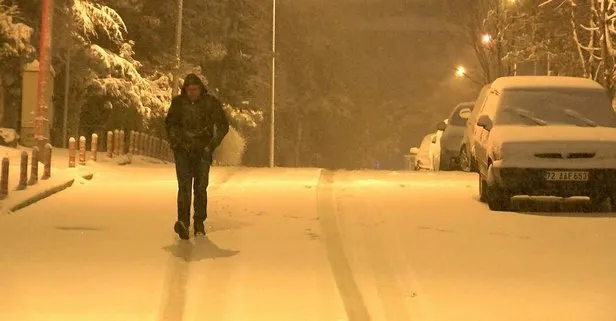 Başkent güne kar ile başladı! O uyarıya dikkat