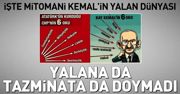 Kemal Kılıçdaroğlu yalana da tazminata da doymuyor
