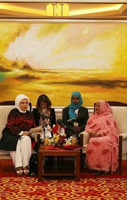 Emine Erdoğan'a Sudan'da "Kudüs teşekkürü"