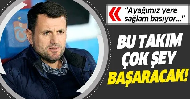 Hüseyin Çimşir: Bu takım çok şey başaracak