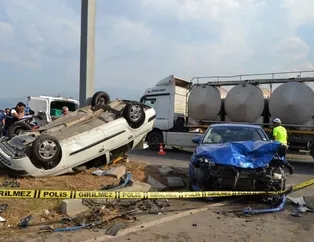 Facia gibi kaza! Ölü ve yaralılar var