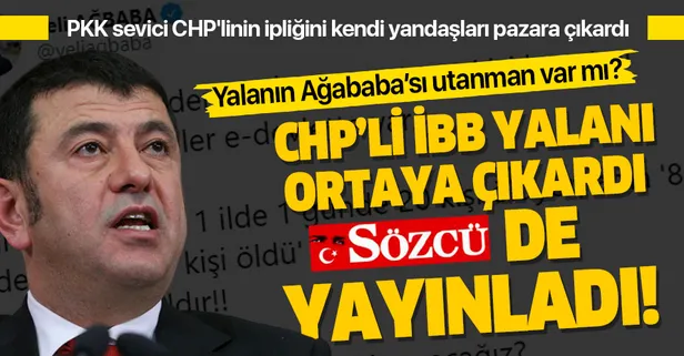 CHP'li Veli Ağbaba'nın korona iftirası elinde patladı! İBB Mezarlıklar Daire Başkanı Ayhan Koç Ağbaba'yı yalanladı!