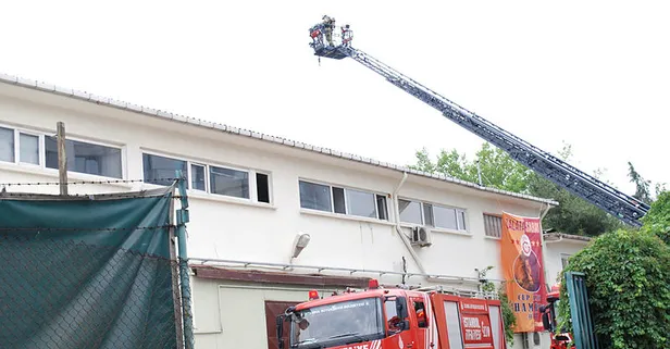 İstanbul Kartal’da korkutan yangın