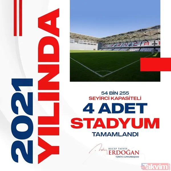 SON DAKİKA: Başkan Recep Tayyip Erdoğan'ın 2021 yılında imza attığı projeler - 10