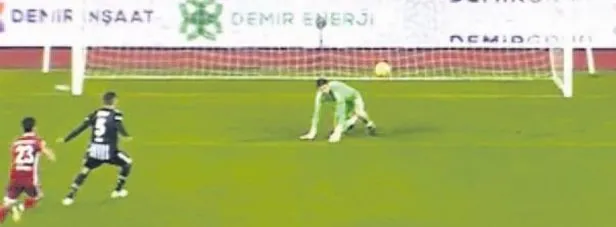 Üzgünüm! ilk golde hatalıyım