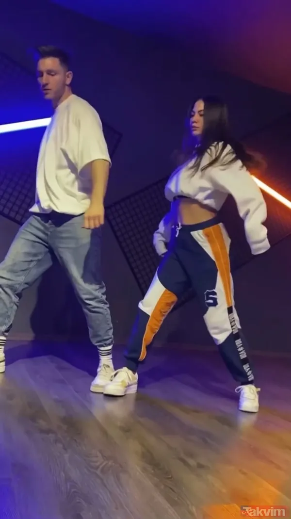 Demet Özdemir kalça dansıyla çok konuşuldu! Oğuzhan Koç’un müstakbel eşi yine iş başında! Demet kıvırdı sosyal medya yıkıldı - 7