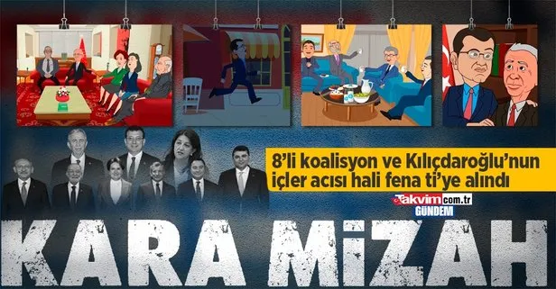 Seçimde sandığa gömülen Kemal Kılıçdaroğlu fena ti’ye alındı! Sosyal medyada büyük beğeni toplayan animasyon filmi