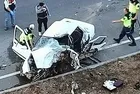 Sakarya'da "ters yön" faciası: 1 ölü 3 yaralı