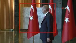 Külliye’de dikkat çeken tablo Video