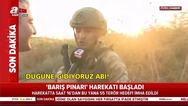 'Barış Pınarı Harekatı'na giden askerlerden dikkat çeken mesaj: Allah'ın izniyle hepsini yok edeceğiz