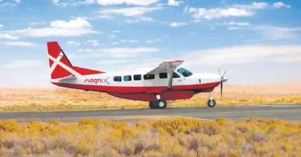 ’MagniX’ isimli elektrikli uçağı ilk kez havalandı
