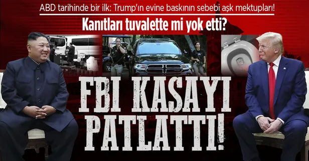 FBI eski ABD Başkanı Donald Trump'ın Florida’da bulunan Mar-A-Lago malikanesine baskın yaptı