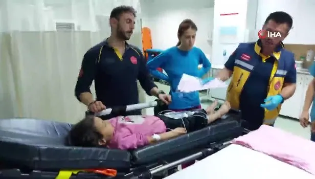 Samsun'da ayak parmağını yılan sokan 7 yaşındaki çocuk hastanelik oldu