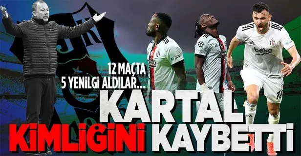 Geçen sezon çifte kupa kaldıran Beşiktaş son 6 maçta 1 kez gülebildi