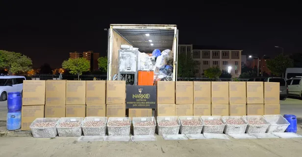 Antalya'da 'rekor' uyuşturucu operasyonu: 1 milyon 901 bin hap ele geçirildi