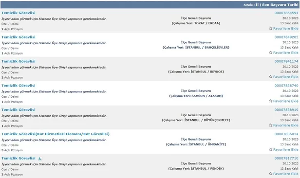 1-4-kasimda-en-az-ilkokul-mezunu-31-bin-497-temizlik-gorevlisi-alinacak-iskur-1888-ilanla-duyurdu-fabrika-okul-1698650145085.jpg 1-4 Kasım'da en az ilkokul mezunu 31 bin 497 Temizlik Görevlisi alınacak! İŞKUR 1888 ilanla duyurdu; Fabrika, okul, kliniklere...-3