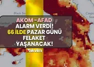 Facia için saat verildi! AKOM-AFADtan uyarı SMSi! İstanbul, Ankara,  Aydın, Balıkesir, Antalya, Bursa, Erzincan, Erzurum...