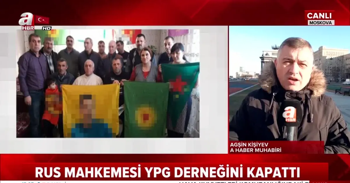 Rusya'da PKK yanlısı dernek kapatıldı!