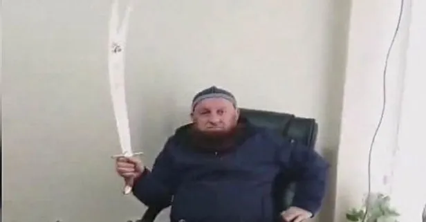 Sosyal medyada kılıç ve silahlı görüntüler paylaşan Ahmet Sivri gözaltına alındı!