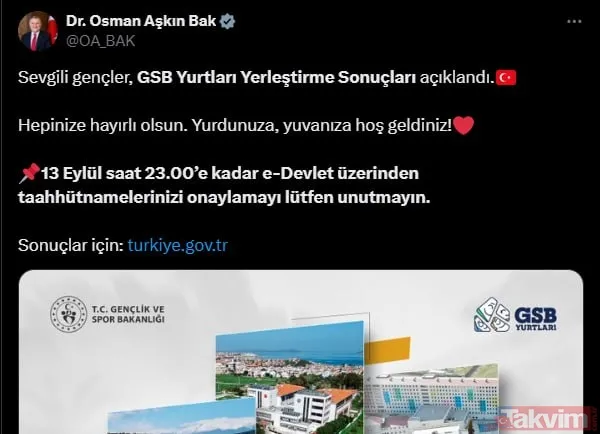 2025-2026 KYK yurt sonuçları açıklandı - 2