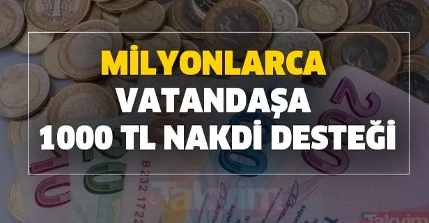 Pandemi 1000 TL son dakika Sosyal Destek sonuçları sorgulama sayfası