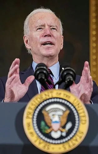 SON DAKİKA: ABD Başkanı Biden'dan aşı açıklaması: Mayıs sonuna kadar ulaşacak