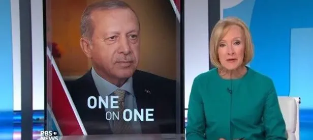 Cumhurbaşkanı Erdoğan, Amerikan PBS kanalına mülakat verdi