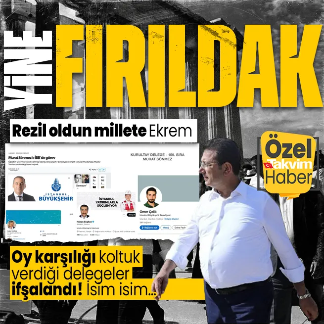 Ekrem İmamoğlunun delege avı ifşa oldu! Oy karşılığı makam verdi... İsim isim o liste