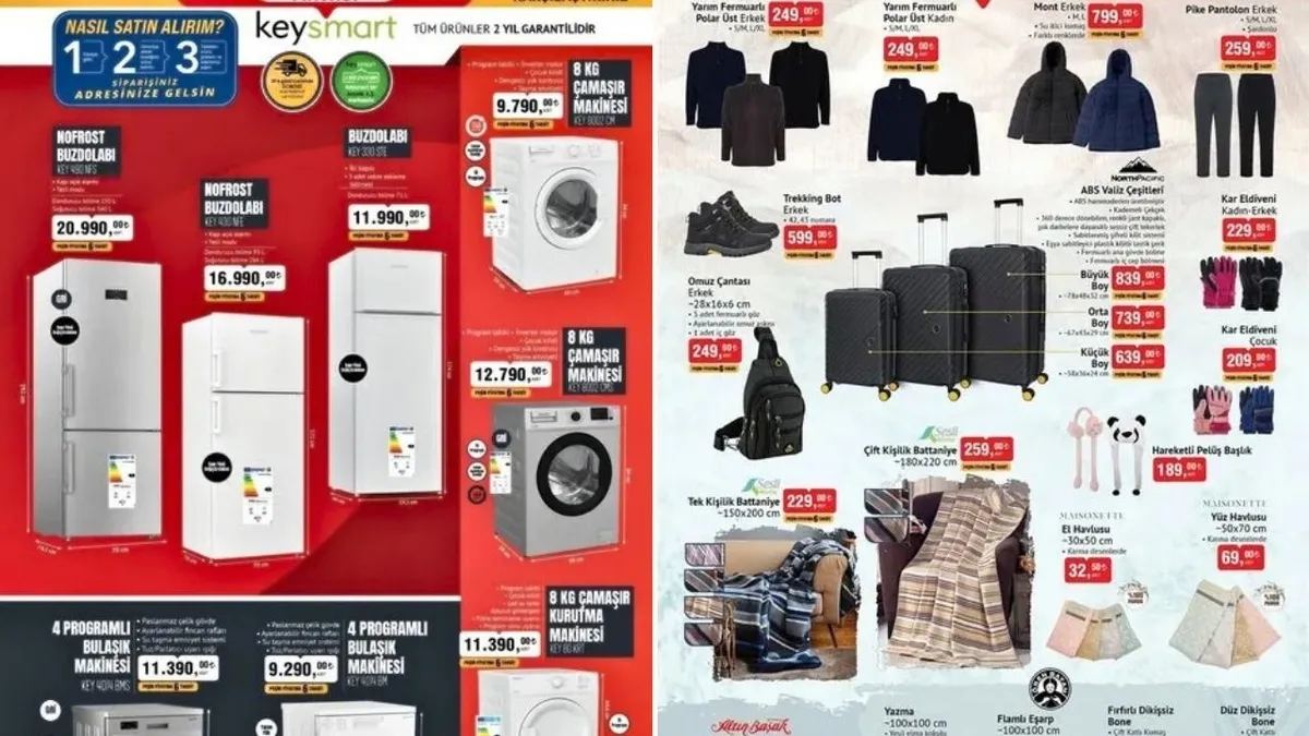 7-10 OCAK BİM AKTÜEL KATALOĞU | Dana kuşbaşı 169 TL, beyaz peynir 59,50 TL, Google TV 14.490 TL...