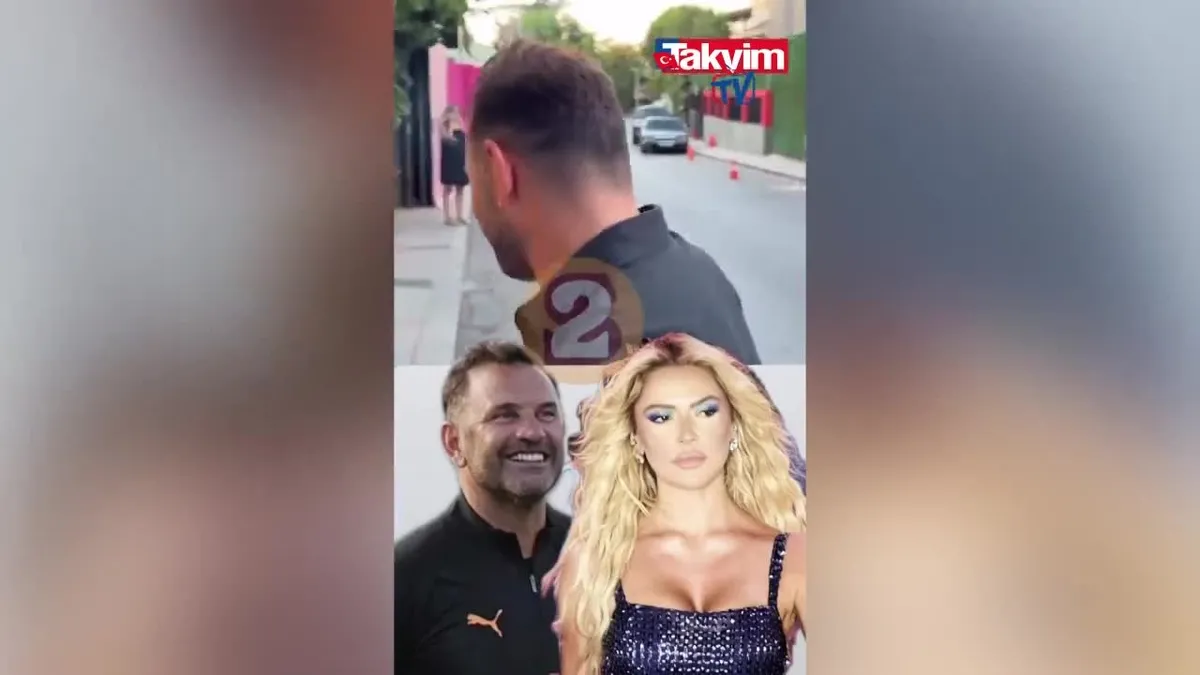 Hadise ile aşk iddiası! Okan Buruk'a soruldu... Bakın ne yaptı | VİDEO