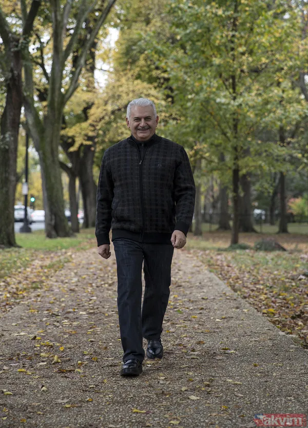 Başbakan Yıldırım ABD'de sabah yürüyüşü yaptı - 18