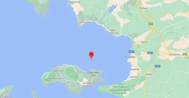 SON DAKİKA: Kuşadası’nda 4,8 büyüklüğünde deprem! İzmir’de de hissedildi