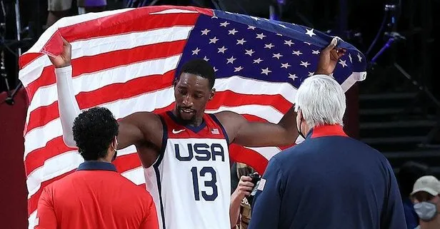 ABD basketbol erkek takımı olimpiyatlarda üst üste 4. kez altın madalyaya uzandı | MAÇ SONUCU: Fransa 82-87 ABD