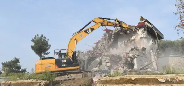 CHP'li Nilüfer Belediyesi Başkanı Turgay Erdem'in yaptırdığı lüks villa yıkıldı!-1