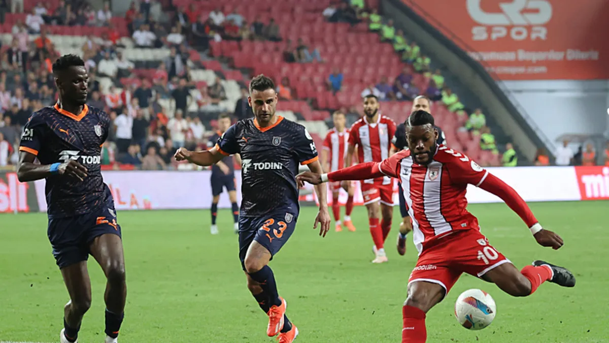 Samsun kendine geldi! Samsunspor Başakşehir 2-0 MAÇ SONUCU