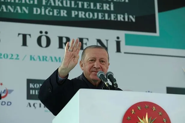 Başkan Erdoğan'dan Karaman'daki açılış töreninde önemli açıklamalar-9