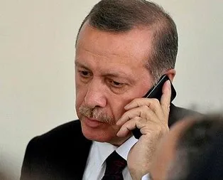 Erdoğan’dan şehit ailesine telefon