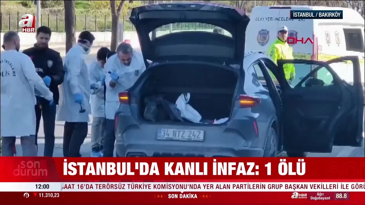 İstanbul’da otomobile silahlı saldırı