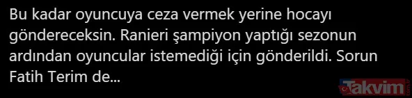 Galatasaray taraftarından Fatih Terim'e büyük tepki: Sorun Levent hocada değilmiş - 26