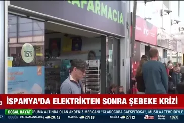 İspanya'da telekomünikasyon şebekesi çöktü!