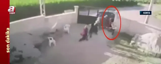 Konyada 7 kişinin hayatını kaybettiği katliamın görüntüleri ortaya çıktı! Kan donduran anlar kamerada