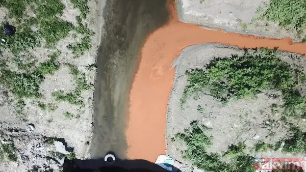 İstanbul'da Başakşehir'den Avcılar'a kadar turuncu akan dere tepki çekti - 10