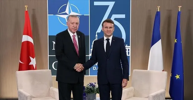 Başkan Erdoğan Fransa Cumhurbaşkanı Emmanuel Macron ile görüştü! Gündem Suriye