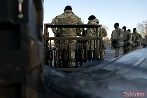 ABD'de tarihi günler! Trump'ın azil süreci görüşülürken Kongre kışlaya döndü - 12