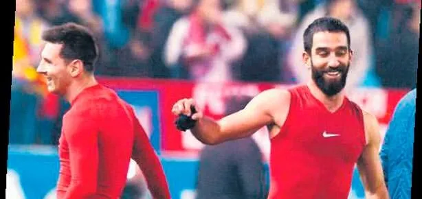 Dev kapışma Arda&Messi