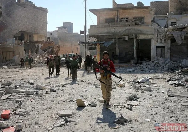 Kontrolün tamamen ele geçirildiği El Bab'dan ilk görüntüler - 14