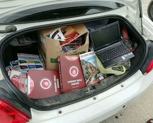 Kayyum atanan Furkan Vakfından eşya kaçırırken yakalandı