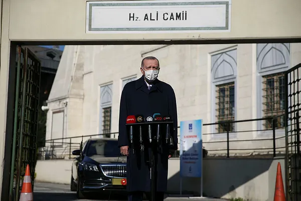 Son dakika: Koronavirüste yeni tedbirler gelecek mi? Başkan Erdoğan'dan cuma namazı çıkışı önemli açıklamalar-6